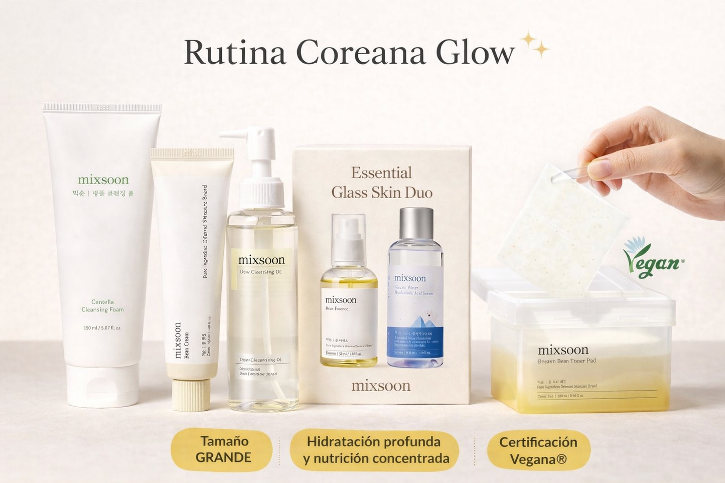 Rutina Coreana Glow Completa ✨ | Set mixsoon