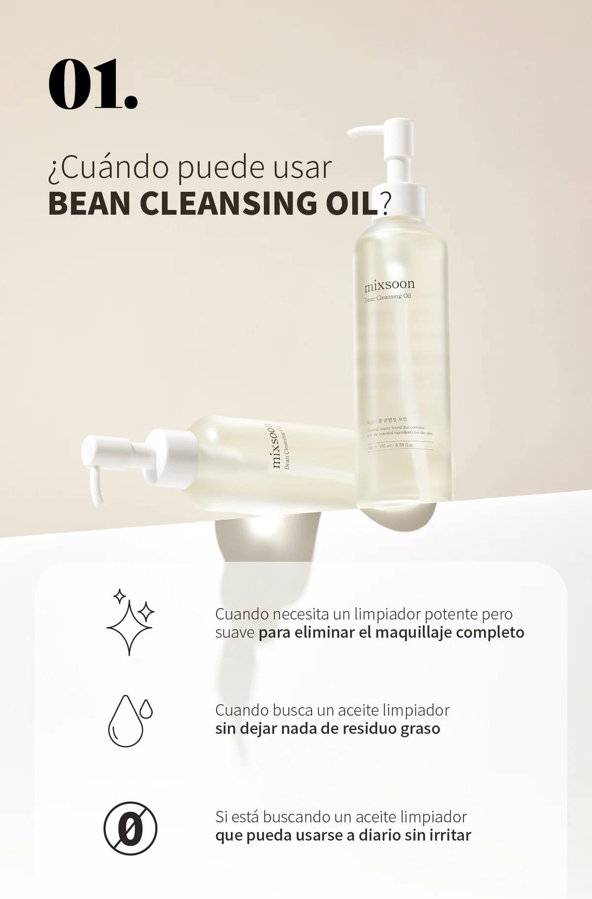 ACEITE LIMPIADOR FACIAL COREANO