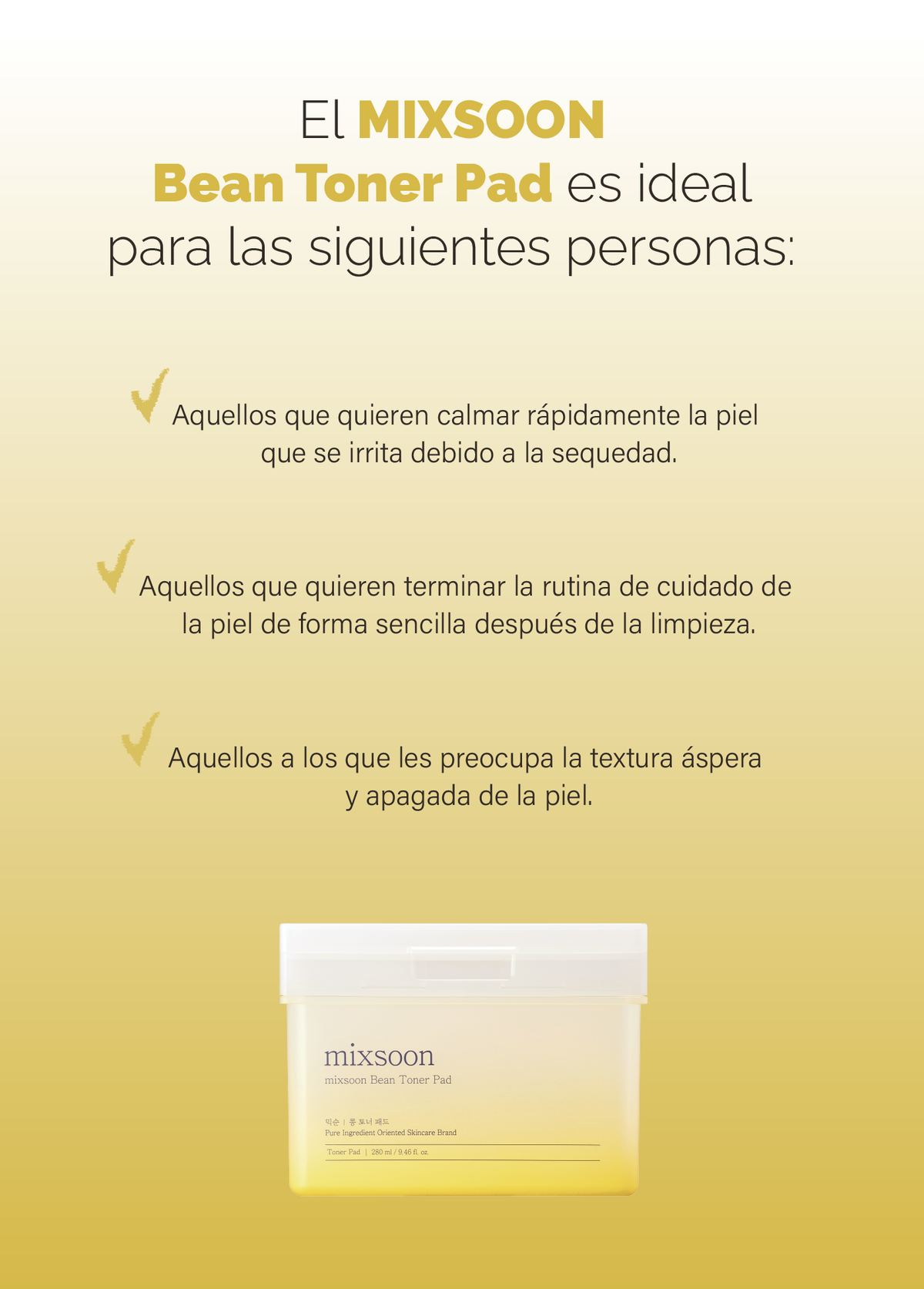 mixsoon Bean Toner Pad